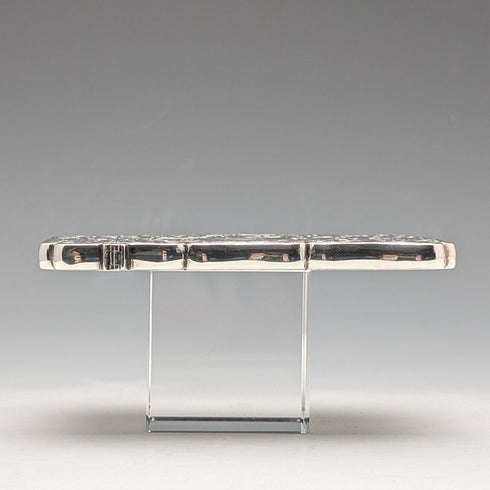1871年 英国アンティーク 純銀製 カードケース 67g ボックス入り極美品 Robert Thornton